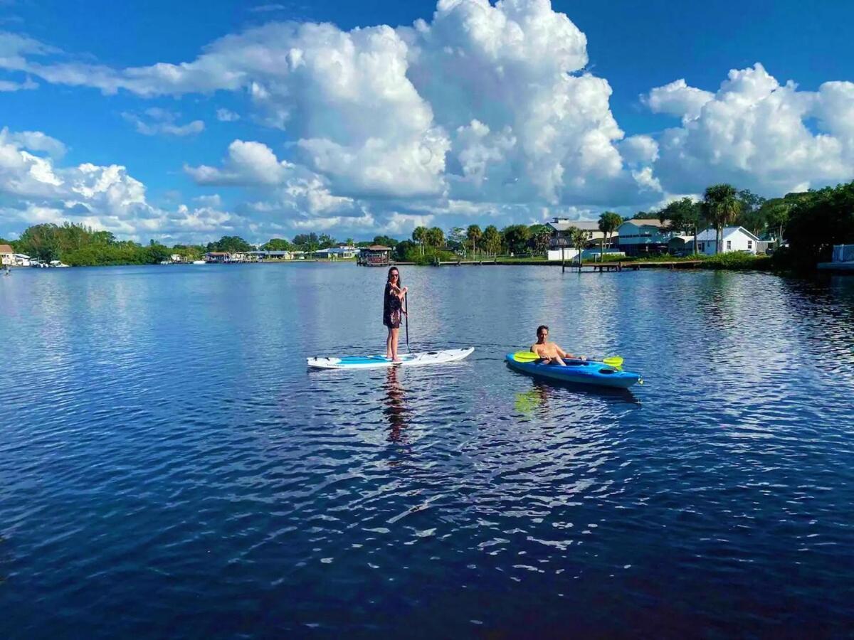 Blue Heron House, Private 4 Bedroom Waterfront W Heated Pool And Fire Pit Ръскин Екстериор снимка