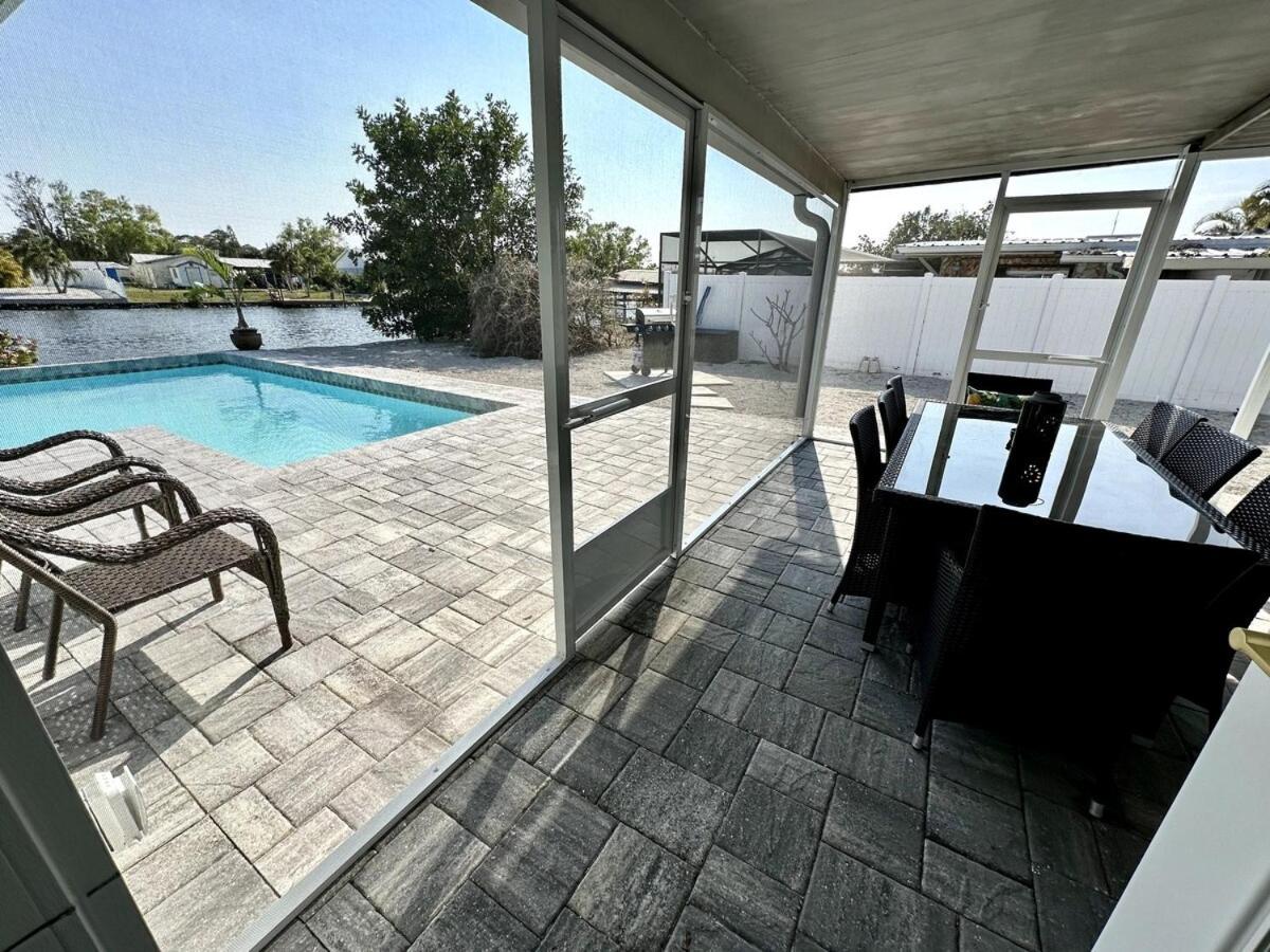 Blue Heron House, Private 4 Bedroom Waterfront W Heated Pool And Fire Pit Ръскин Екстериор снимка